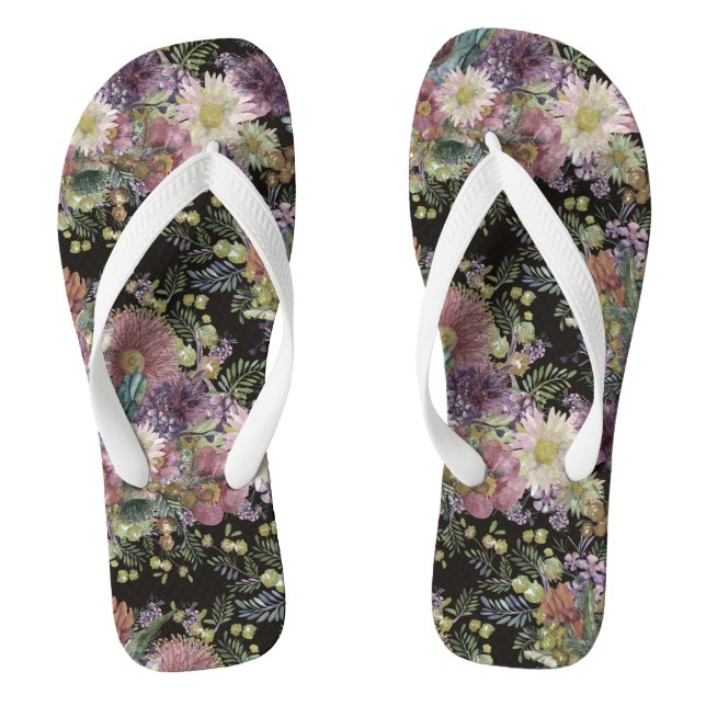 Chanclas Flores salvajes de Australia (Plantilla)
