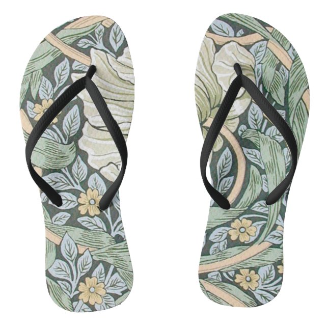 Chanclas Fondo de escritorio floral William Morris Pimperne (Plantilla)