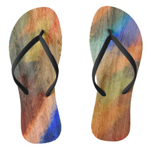 Chanclas Fondo de grano de madera moderno colorido #46