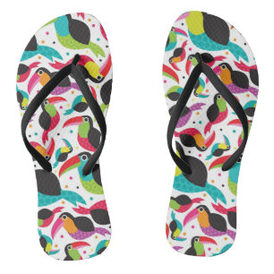 Chanclas fondo de pájaro toscano exótico