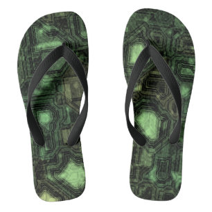 Chanclas Fondo del circuito informático