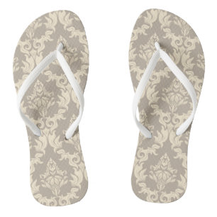 Chanclas Fondo del damasco