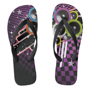 Chanclas Fondo del Grunge