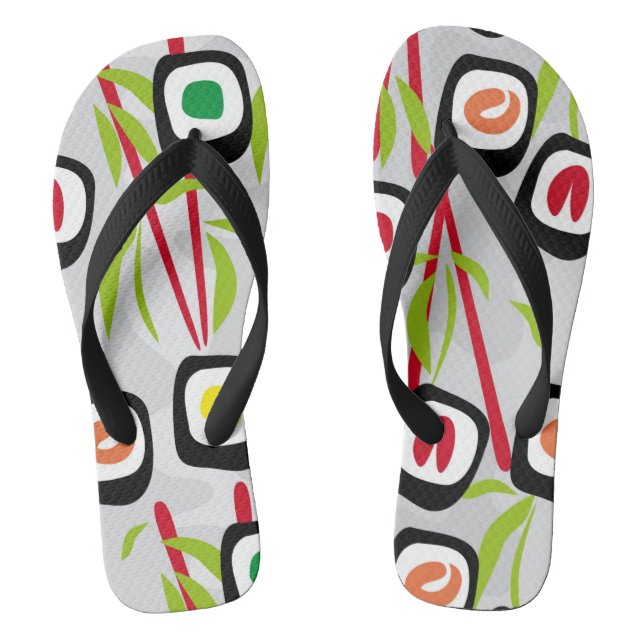Chanclas Fondo del sushi (Plantilla)