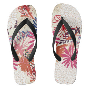 Chanclas Fondo floral 3