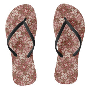 Chanclas Fondo retro colorido 4 del modelo