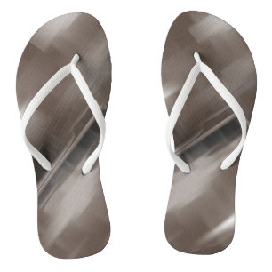 Chanclas Formas de desaparición de tonos marrones contrasta