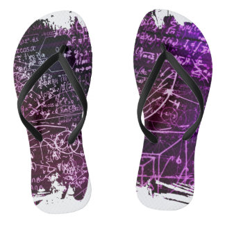 Chanclas Fórmulas en el espacio matemático