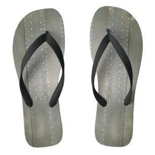 Chanclas Foto de efecto Metalizado de plata industrial