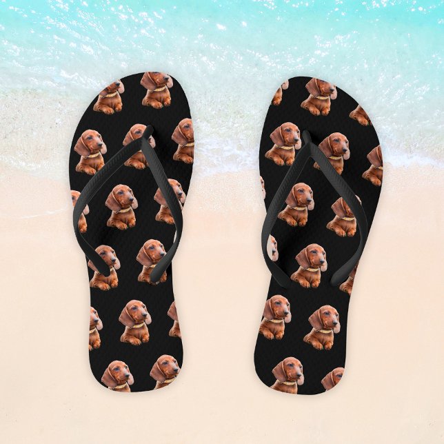 Chanclas Foto Mascota personalizada (Personalized Pet Photo Flip Flops
)