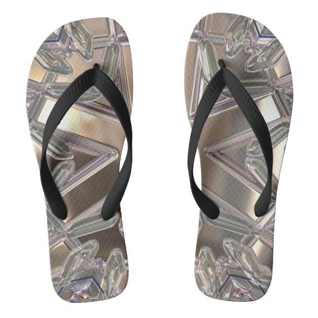 Chanclas Fractal Crystal Flip Flops (Plantilla)