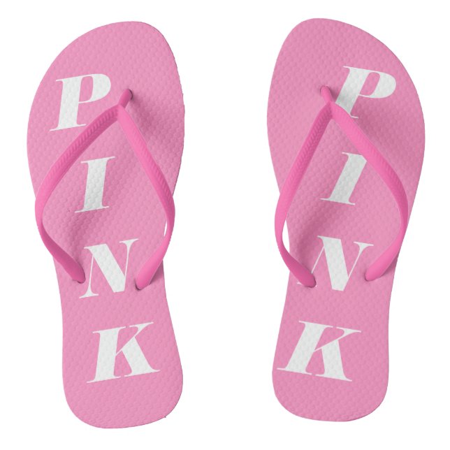 Chanclas fragmentos similares a Havaianas®- PINK (Plantilla)