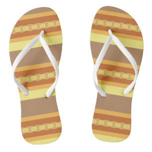Chanclas Franja de toldo de mediados de siglo - Neutros de