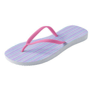 Chanclas franjas coloreadas 4