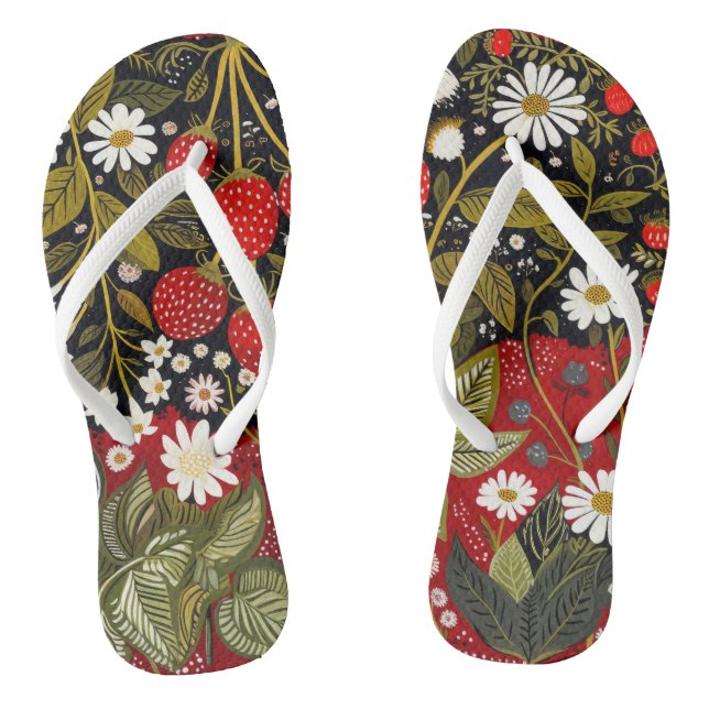 Chanclas Fresa silvestre (Plantilla)