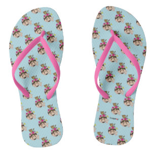 Chanclas Frida Kahlo el   FridaMoji - una AUTORIZACIÓN