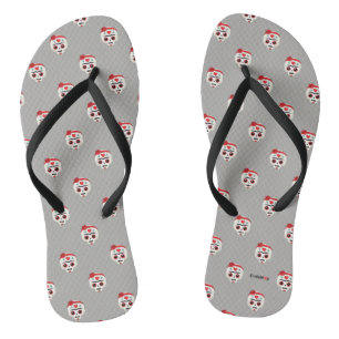 Chanclas Frida Kahlo FridaMoji - Calavera de azúcar