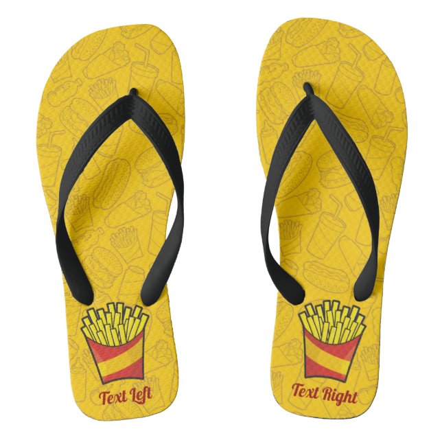 Chanclas Fries Flip Flops franceses (Plantilla)