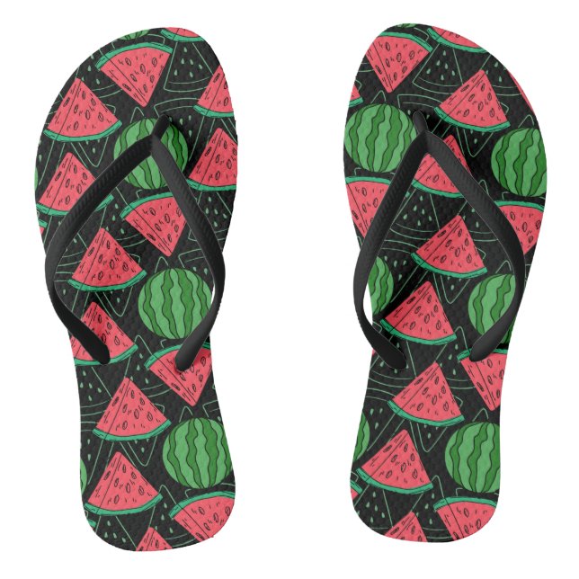 Chanclas Fruit seamless pattern | Fruit surface pattern 43 (Plantilla)
