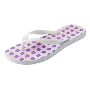 Chanclas Fruta Patterns Blueberries y Crema para ella