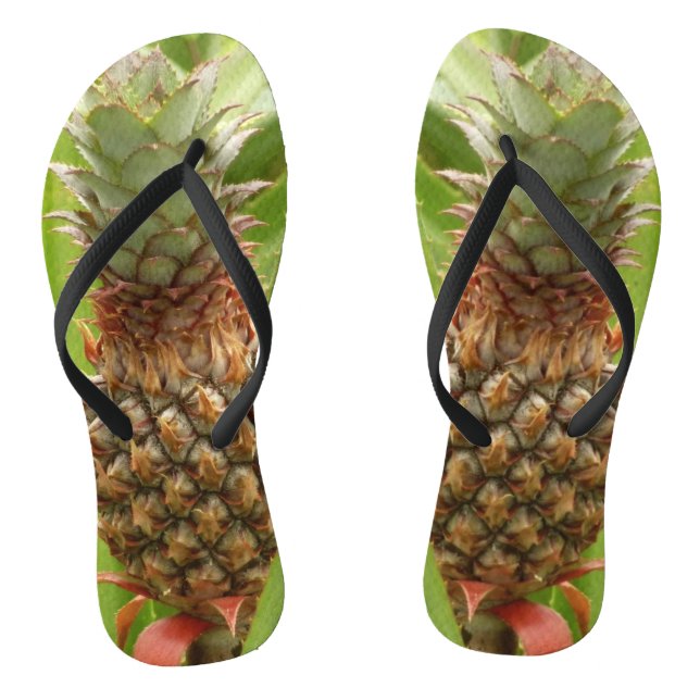 Chanclas Fruta tropical de la piña silvestre en la naturale (Plantilla)