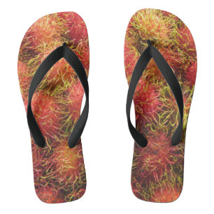 Chanclas Fruta tropical de Rambutan