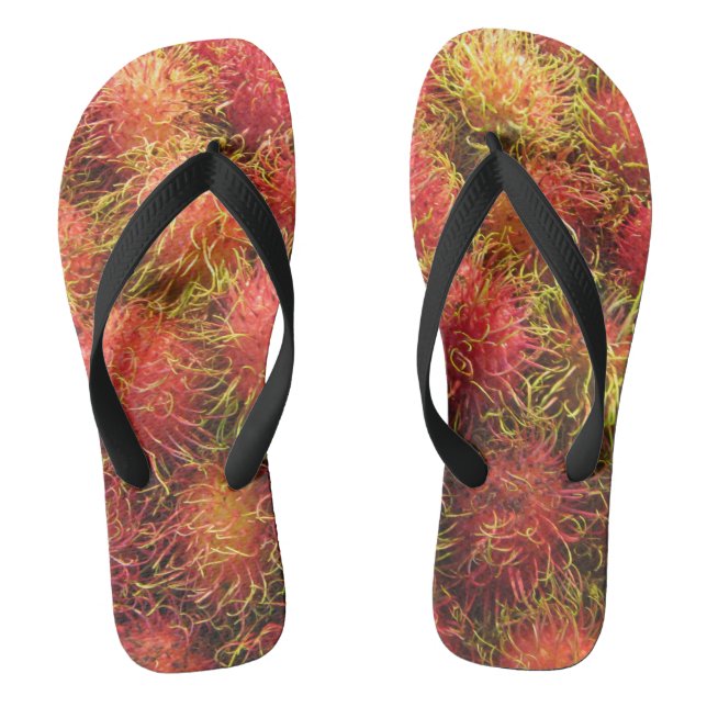 Chanclas Fruta tropical rambután (Plantilla)