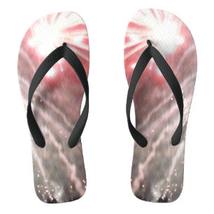 Chanclas Fuegos artificiales de 14 anchas de roscas