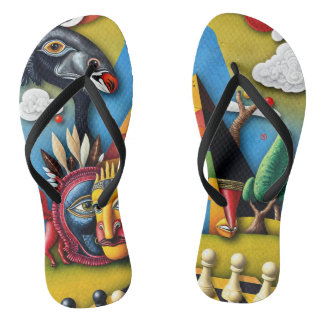 Chanclas full color 3D