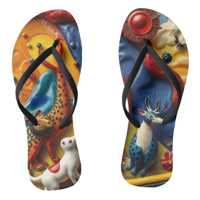 Chanclas full color 3D (Plantilla)