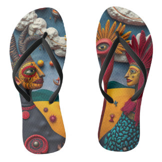 Chanclas full color 3D
