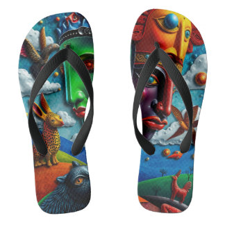 Chanclas full color 3D