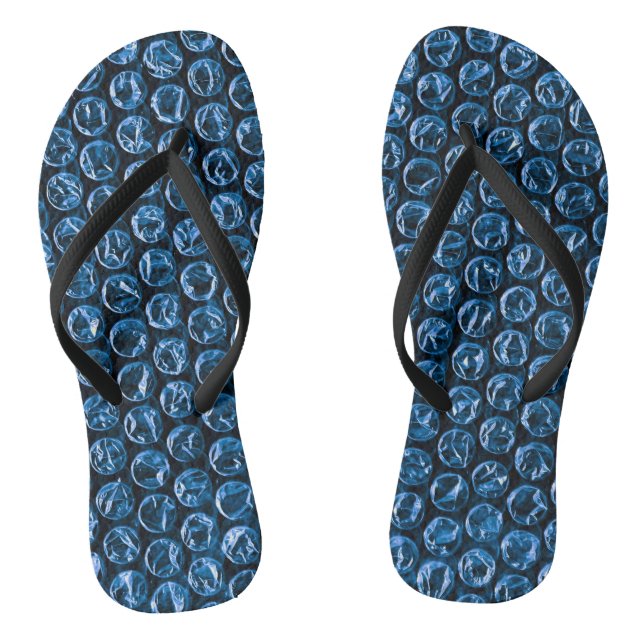 Chanclas FUN Bubble Wrap Blue (Plantilla)