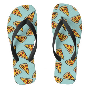 Chanclas Fun Pepperoni Pizza Flip Flops