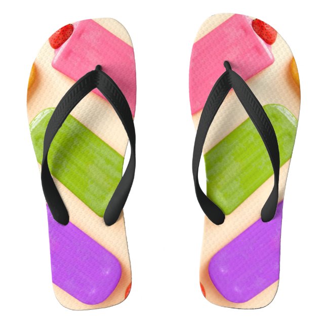 Chanclas Fun Popsicle, Ice Lolly (Plantilla)