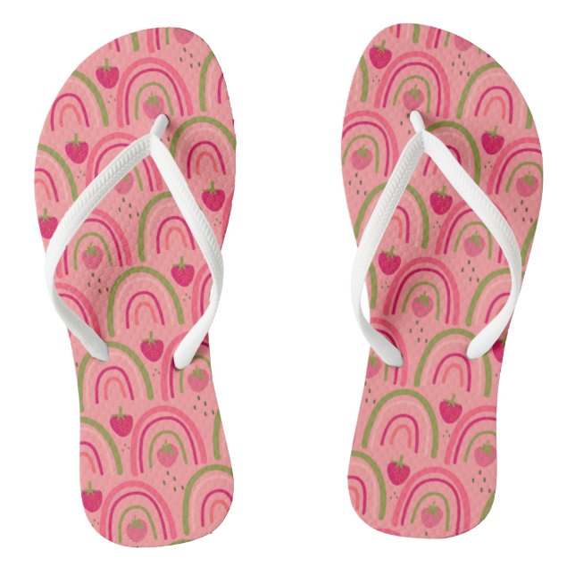 Chanclas Fun verano de fresa (Plantilla)