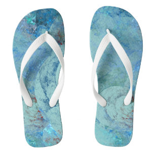 Chanclas Funda de resumen de opal azul para RAZR