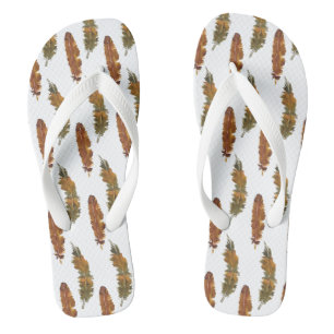Chanclas Fundas de volteo de plumas acuáticas