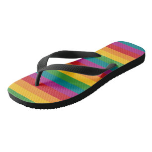 Chanclas Funky Rainbow Strips