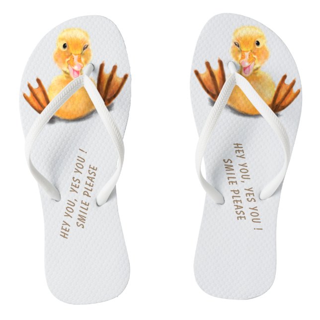 Chanclas Funny Duck Flip Flops (Plantilla)