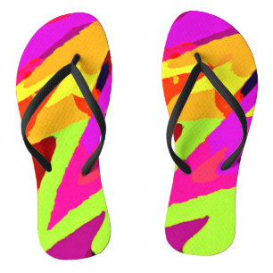 Chanclas Fusión de arte cromático
