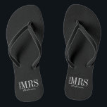 Chanclas Futuro partido de novias de la Sra. Bride Flip Flo<br><div class="desc">Personalice el texto personalizado anterior. En nuestra colección "For The Future Mrs." puede encontrar más elementos de coordinación.</div>