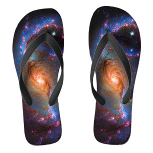 Chanclas Galaxia espiral con barras - Imagen de estrella de