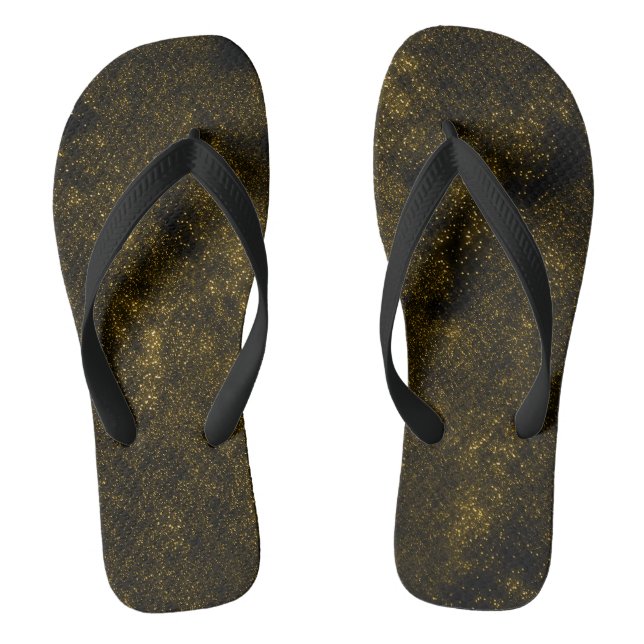 Chanclas Galaxy Doradas (Plantilla)