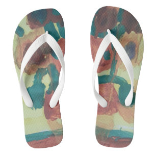 Chanclas Galería Smeraldo "Interpretación de girasoles"