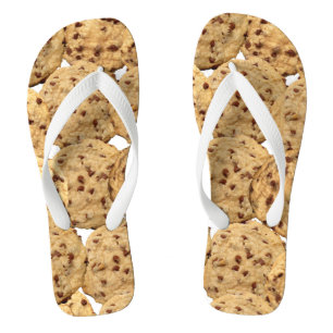 Chanclas Galletas de microprocesador de chocolate hechas en