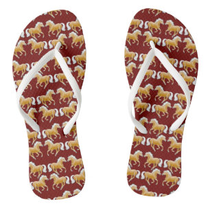 Chanclas Gallopo palomino Haflinger