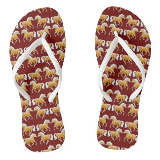 Chanclas Gallopo palomino Haflinger
