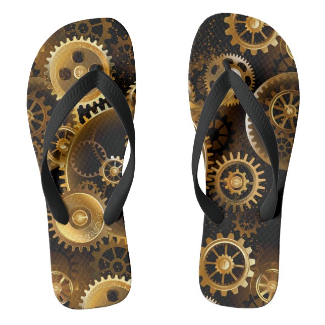 Chanclas Gases de bronce de vapor sin soldadura (Plantilla)