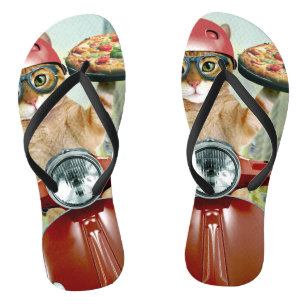 Chanclas Gatito pizza - gatito - entrega de pizza